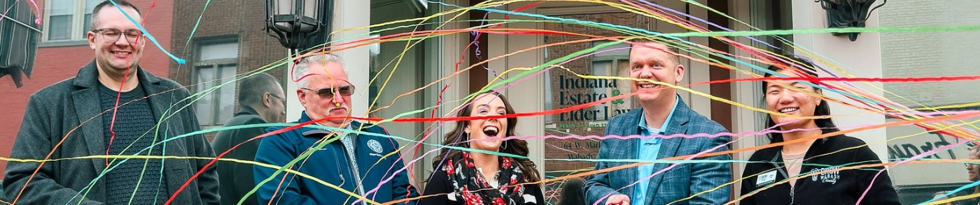 ribbon cutting ceremony in Wabash County, IN