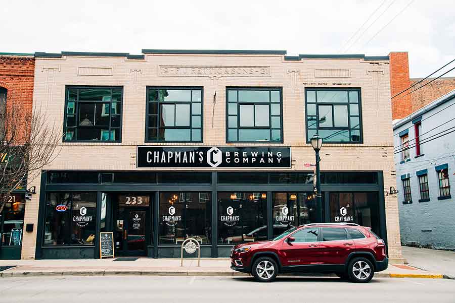 Chapmans Brewing Company storefront